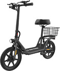 FLEX Electric Scooter with Seat for Adult, 18.6Miles Range&15.5Mph Power by 400W