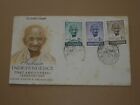 1948 INDIA Stamps GANDHI INDEPENDENCE ILLUSTRATED FDC SPECIAL AHMEDABAD Cancels