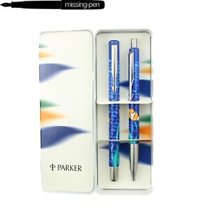 Parker Vector Clown Fish / Nemo Set (Fountain Pen / Ballpoint Pen) in Blue