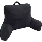 Micro Mink Plush Backrest Lounger Pillow, with 2 Arms, 100% Polyester Fill
