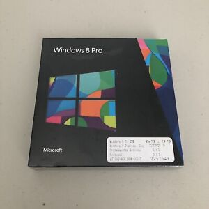 Microsoft Windows 8 Professional WIN PRO 8 32Bit & 64Bit Genuine New Sealed