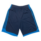 ADIDAS Boys Sports Shorts Blue Loose L W24