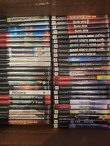 Sony Playstation 2 PS2 Games Tested - You Pick & Choose Video Game Lot tested
