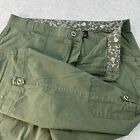 Erika Cargo Knee Pants Women Size 12 Utility Outdoors  Pouch Pocket Casual