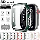 For Apple Watch Series 9/8/7/6/5/SE/3/2/1/4 Screen Protector Case 38-45mm Cover