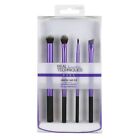 Real Techniques EYES Starter Set of 5 Makeup Brushes + 2-in-1 Pouch Set 1406