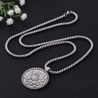 Flower of Life Om Yoga Pendant Necklace Mandala Stainless Steel Chain Jewelry