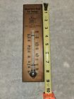 Antique Wooden Advertising Thermometer Home St Bank Grand Rapids Michigan.