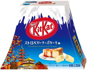 Japanese Kit-Kat Strawberry Cheesecake Fuji KitKat Chocolate 8 bars