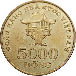 Vietnamese Coin 5000 Đồng | Pagoda | Vietnam | 2003