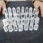 2.2LB 30Pcs Natural Clear White Quartz Crystal Point Tower Polished Healing