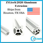 ZYLtech 2020 Aluminum T-Slot Aluminum Extrusion-2000mm 2m CNC 3D Printer Silver