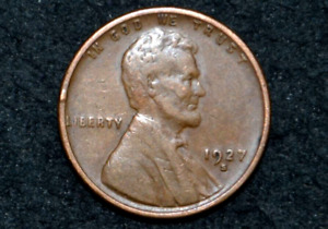 1927-S Lincoln Cent * VF+  * NICE BROWN ** FREE SHIPPING