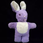 Vintage Purple Stuffed Bunny Antique Easter Rabbit Toy 1950s-60s Purple Eyes