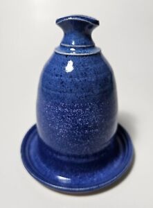 New ListingPottery - Royal Blue Vase - Unique Design