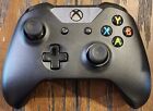 Microsoft Xbox One - Original With Charger Battery Cover Works Black Excellent