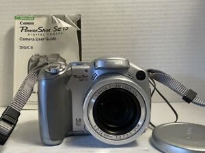 New ListingCanon PowerShot S2 IS 5.0MP Digital Camera 12x Zoom with Manual Tested & Works