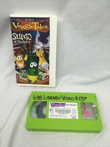 VeggieTales Sumo Of The Opera (VHS - 2004) Video Tape Christian Perseverance