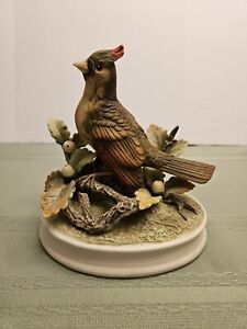 Andrea by Sadek Female Cardinal Bird Figurine