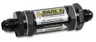 Earls Plumbing AT230108ERL Aluminum In-Line Fuel Filter Size: -8AN Male to -8AN