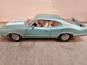ACME: 1:18 1970 OLDSMOBILE 442 W-30 TURQUOISE - BLISTER- A1805610 - FREE SHIP!