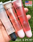 3 PCs Cherimoya Ultra Shine Pink Jelly Lip Gloss - Peach, Strawberry, Clear