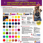 Siser easyweed and glitter iron-on heat transfer vinyl - 1, 3, and 5 yards