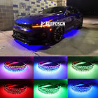 For Kia K5 GT Line 6PCS RGB LED Underglow Lighting Kit Neon Accent Strips Lights (For: 2023 Kia Rio)