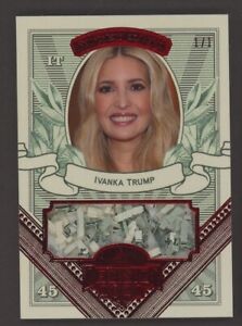 New Listing2020 Decision Money Card Red Foil Ivanka Trump Shredded Currency 1/1