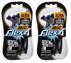 Bic Flex4 4-Blade Disposable Razors, 3 Count (2 Pack)