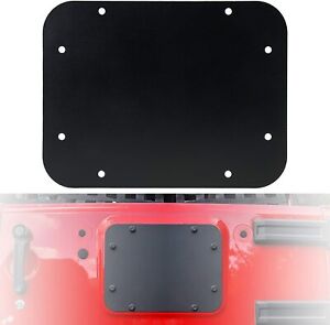 AuInLand Tailgate Spare Vent-Plate Cover fit for 2007-2018 Jeep JK Wrangler