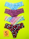 Victoria's Secret PINK Size S Seamless Thong Panty Bundle - Lot of 4