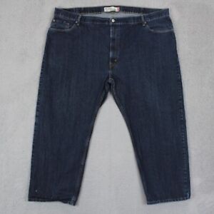 Levis 559 Jeans Mens Size 50x29 Blue Denim Relaxed Straight Leg Dark Wash Casual