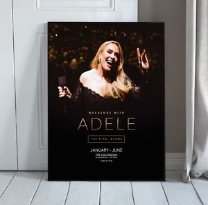 Adele Las Vegas Residency Into 2024 Tour Poster