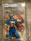 Amazing Spider-Man #323 CGC 7.5 McFarlane Cover Captain America CUSTOM LABEL