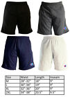 Champion Men's Shorts Pockets Authentic Fleece Gym Workout Warm Jersey