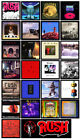 RUSH multi pack of 25 album cover refrigerator magnet set lot (full discography)