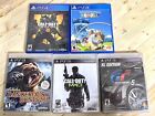 PS4 And PS3 PlayStation Games Lot Bundle