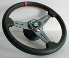 Steering Wheel fits For BMW Sport Carbon Look Leather E24 E28 E30 E32 E34 86-92