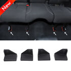 For Jeep Wrangler JK JL 07+ Interior Rear Seat Screw Protector Trim Accessories (For: Jeep Wrangler Unlimited)