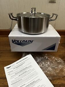 Vollrath  cookware 3 Quarts Casserole Commercial Stainless Steel Cookware New