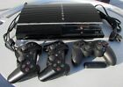 Sony PlayStation 3 80GB Black Fat Console Backwards Compatible CECHE01 PS3 PS2