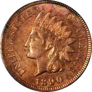 1890 Indian Cent RD (Raw-Ungraded)