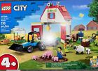 LEGO 60346 CITY: Barn & Farm Animals Cow Pig Sheep Minifigures 230 Pieces