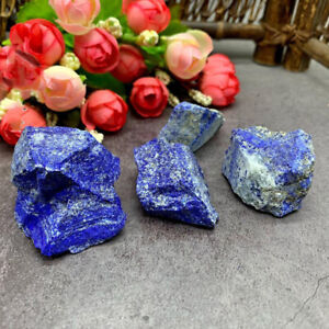 100g Natural Afghanistan Raw Lapis lazuli Crystal Rough Gemstone Mineral Stone
