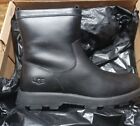 Mens UGG Kennen Full Grain Waterproof Zip Fashion Boot Sz 10 New In Box Black