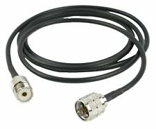 6ft Coax Antenna Extension Cable for PL-259 UHF SO239 HAM CB VHF RF RG-58 US