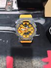 New CASIO GA-110Y-9AJF G-SHOCK Yellow x Gray Color Limited Men's Watch