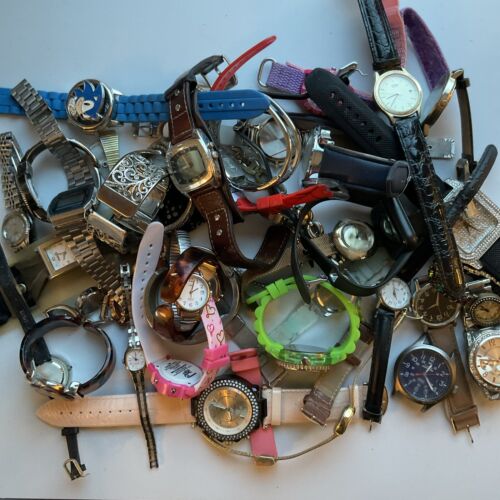 Great Bulk Watch Lot Citizen, Fossil, Casio & Many More Lot #9