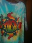 Phish Tie Dye Vintage XL  T-shirt Summer Tour '98 M Sport 100% Cotton